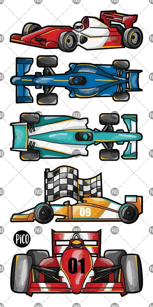 Race car tattoos