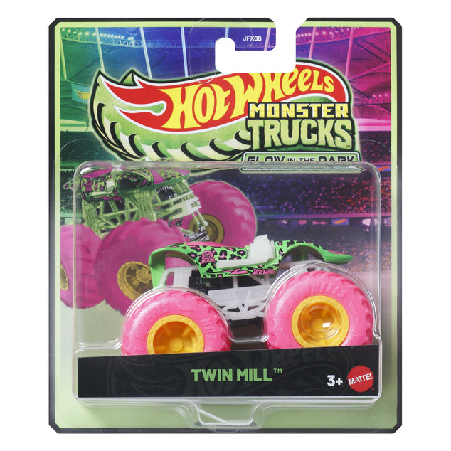 Hot Wheels - 1:64 Monster Truck - Glow in the Dark