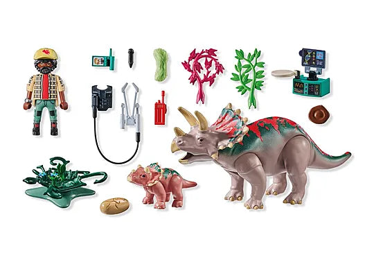 Playmobil - Triceratops Family