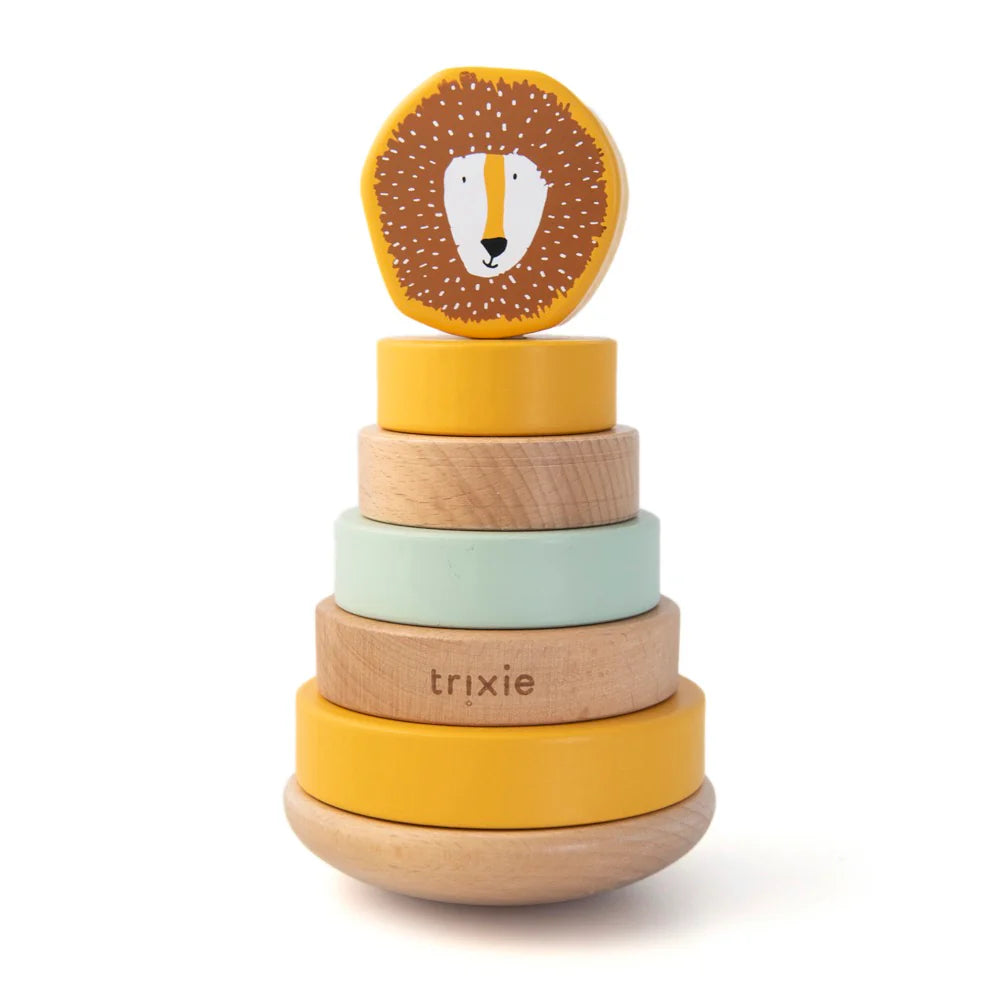 Trixie Wooden stacking toy - Mr. Lion