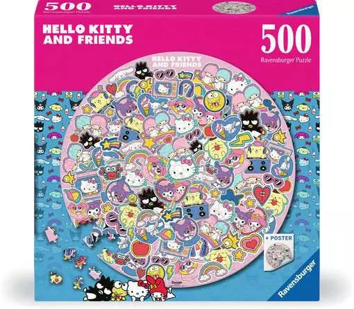 Hello Kitty and Friends - 500 Pieces Puzzle
