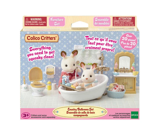 Calico Critters - Country Bathroom Set