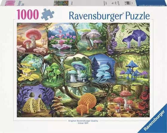 Nathanael Mortensen: Beautiful Mushrooms - 1000 pcs