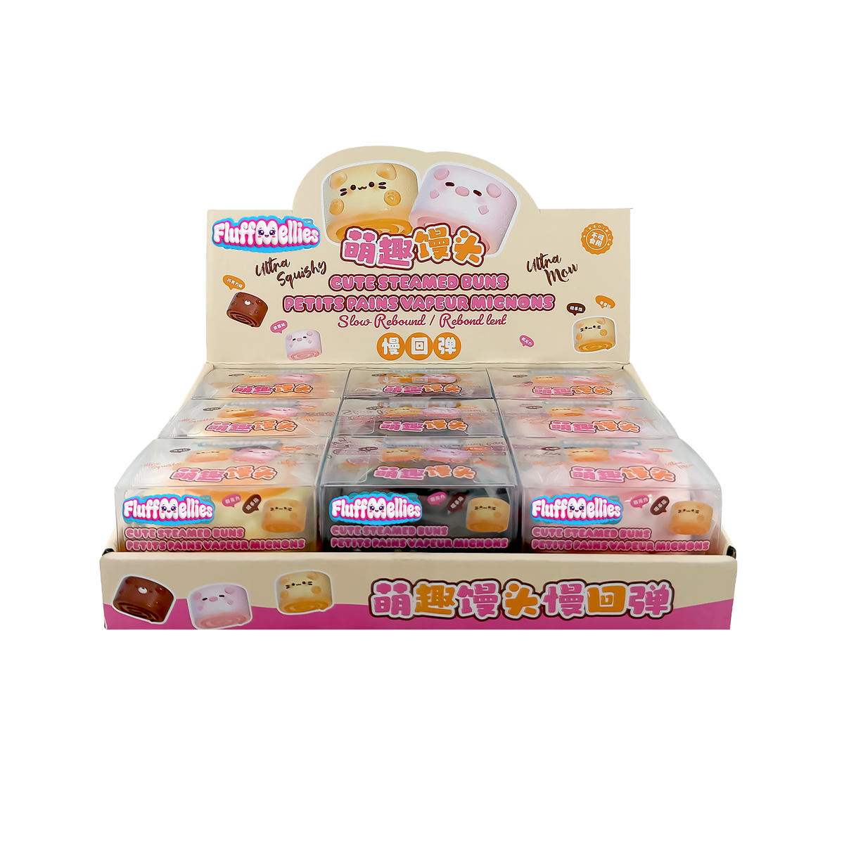 FLUFFMELLIES CUTE STEAMED BUNS