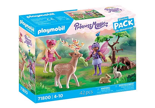 Playmobil - Starter Pack Fairies with Forest Animals