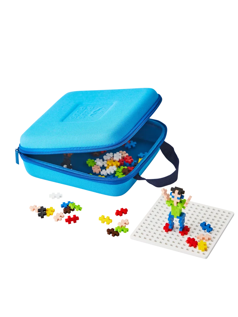 Plus Plus - Blue Travel Case with Special Color Mix – 100 pcs