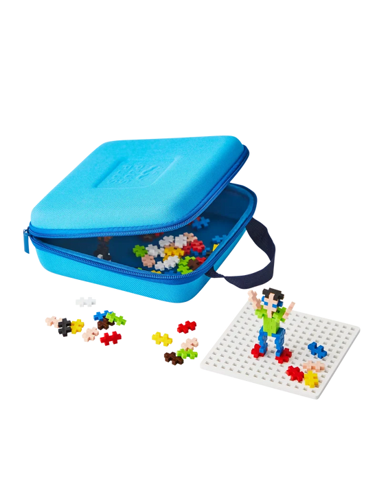 Plus Plus - Blue Travel Case with Special Color Mix – 100 pcs