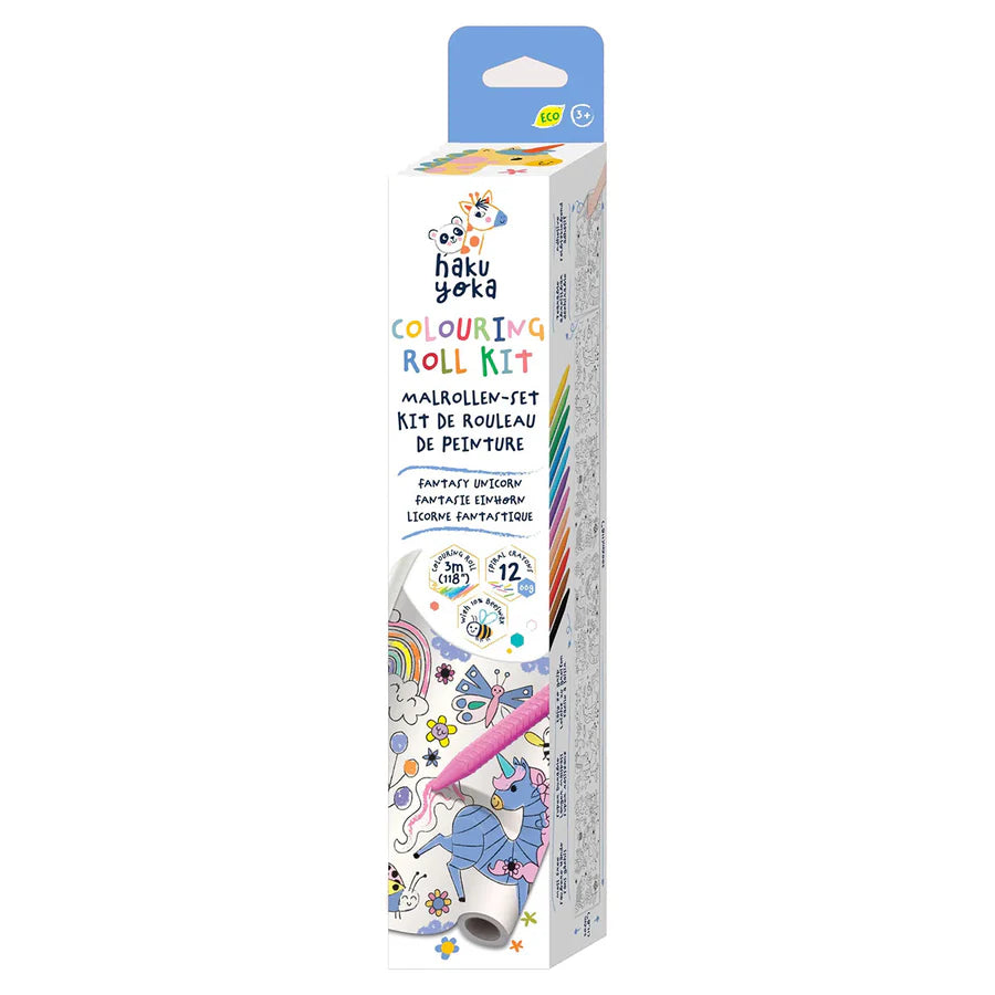 HAKU YOKA COLOURING ROLL KIT – FANTASY UNICORN