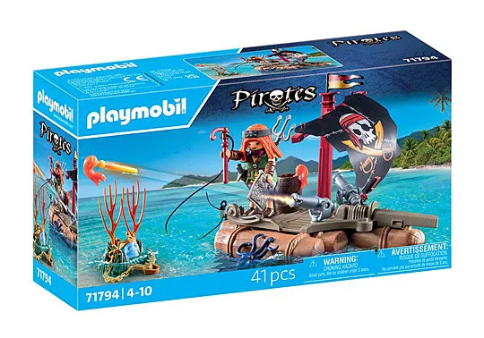 Playmobil - Pirate Raft with Treasure