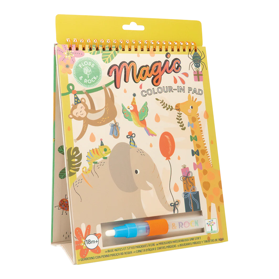 Magic Colour Changing Watercard Easel and Pen - Jungle