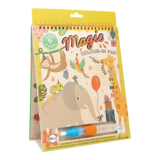 Magic Colour Changing Watercard Easel and Pen - Jungle