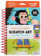 Mix & Match Scratch Art Coloring Flip Book - Animals