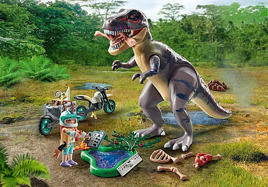 Playmobil - T-Rex trace path
