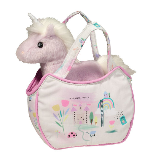 Magical World Sassy Sak with Purple Unicorn
