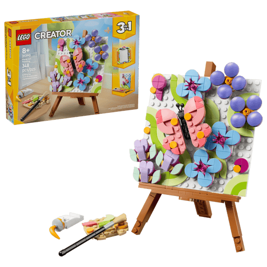 Lego - Floral Art Decor Painting