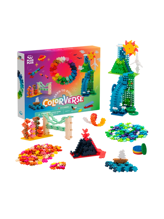 Plus Plus - Learn to Build - Colorverse superset - 1000 pcs
