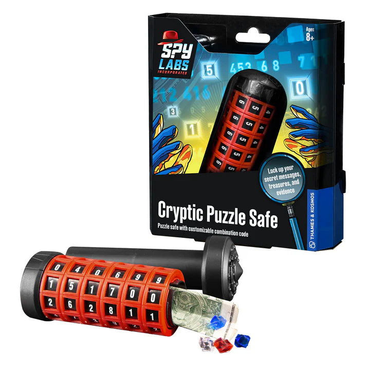 Spy Labs: Cryptic Puzzle Safe