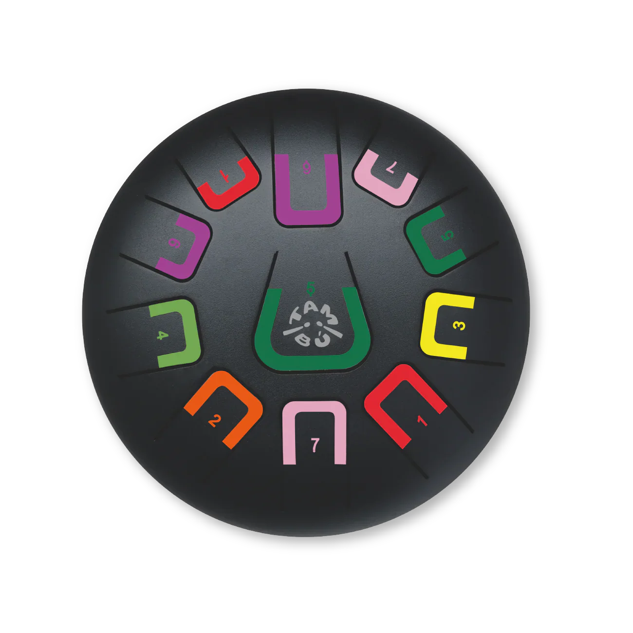8" Tambu 11 Tones BLACK NATURE