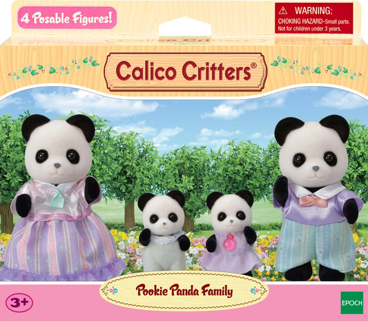 Calico Critters - Pookie Panda Family