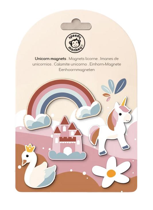 Speedy Monkey - Magnets - Unicorn