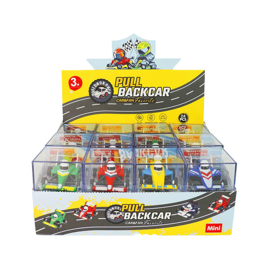 Alloy Alley Diecast P/B Racing Car in Clear Box