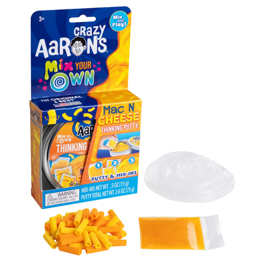 Crazy Aaron's Thinking Putty - Mac & Cheese - Mix It
