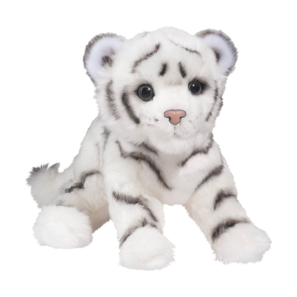 Douglas Toys - Silky White Tiger Cub