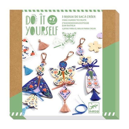 DIY / Butterflies : bag charms