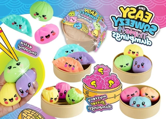 ORB Toys Easy Sqweezy Triplet Dumplings