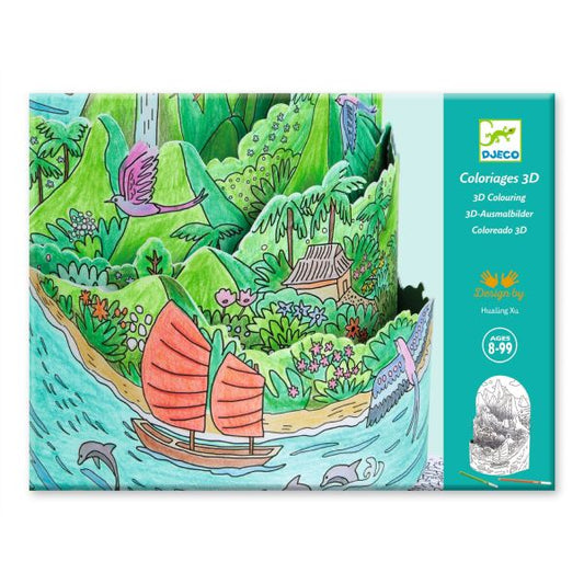 Colouring / On top… of my island
