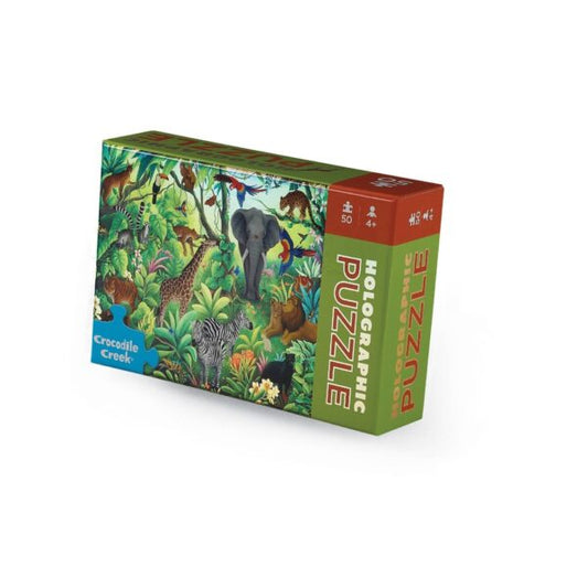 50 Pc HoloPuzzle - Jungle Paradise