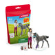 Schleich Horse Care with Trakehner Foal