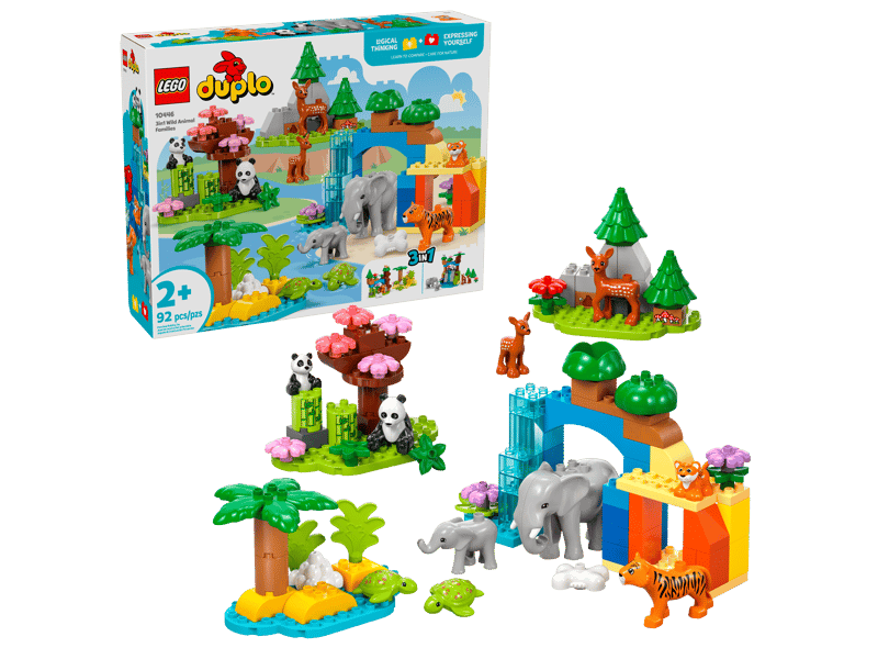 Lego - Duplo 3in1 Wild Animal Families