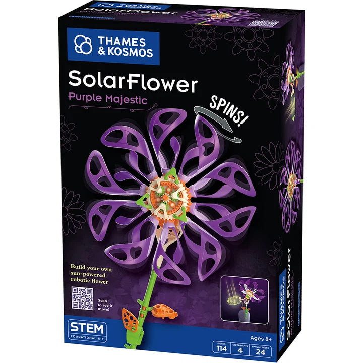 SolarFlower - Purple Majestic