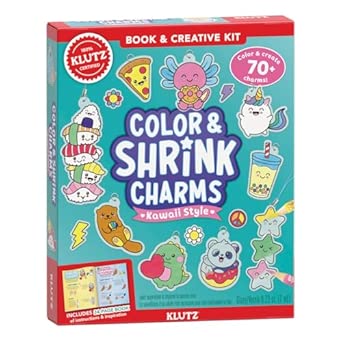 Color & Shrink Charms: Kawaii Style