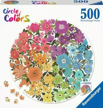 Circle of Colors - Flowers - 500 pcs