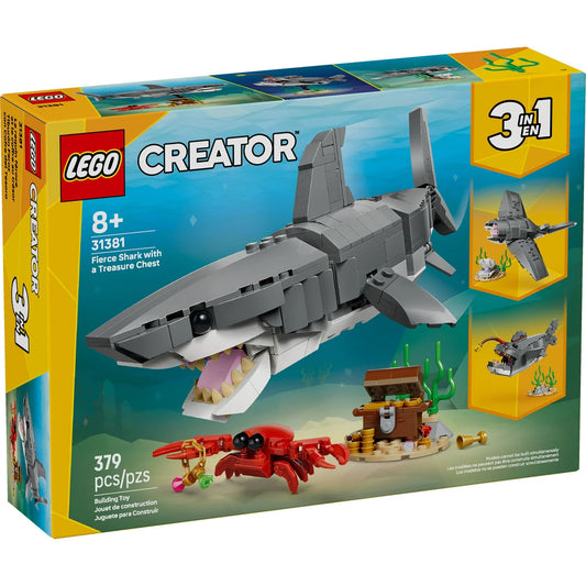 Lego: Fierce Shark with a Treasure Chest