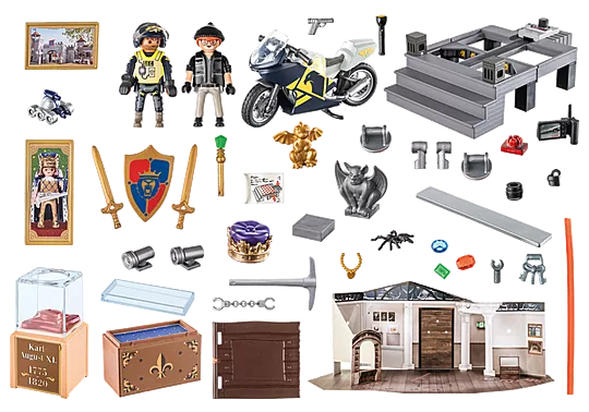 Playmobil - Advent Calendar Police Museum Theft