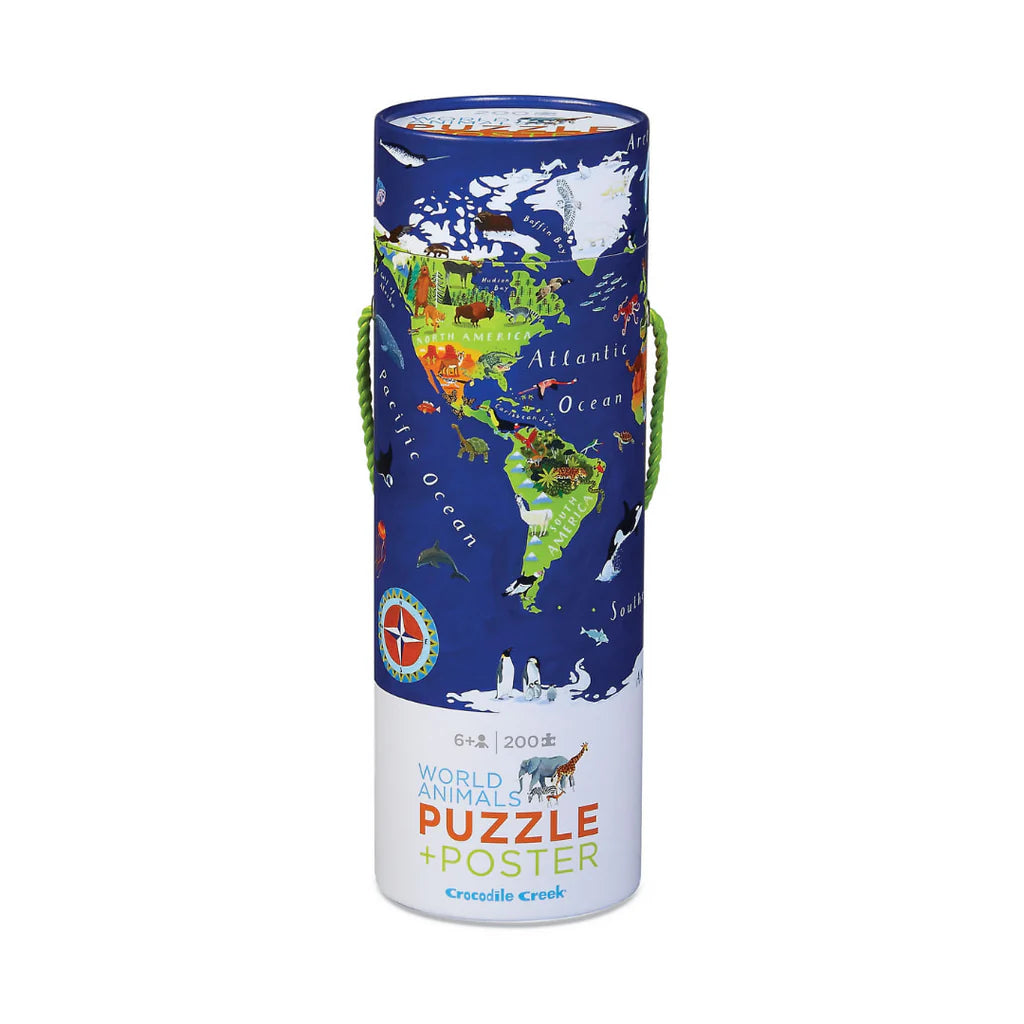 World Animal Puzzle and Poster