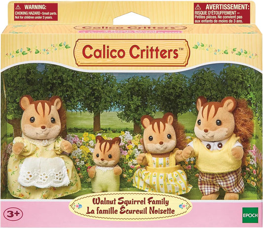 Calico Critters - Walnut Squirrel Family