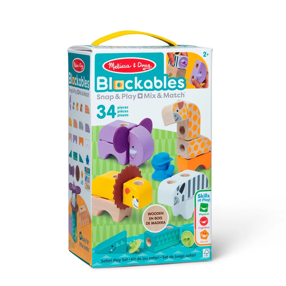 Blockables Safari Play Set
