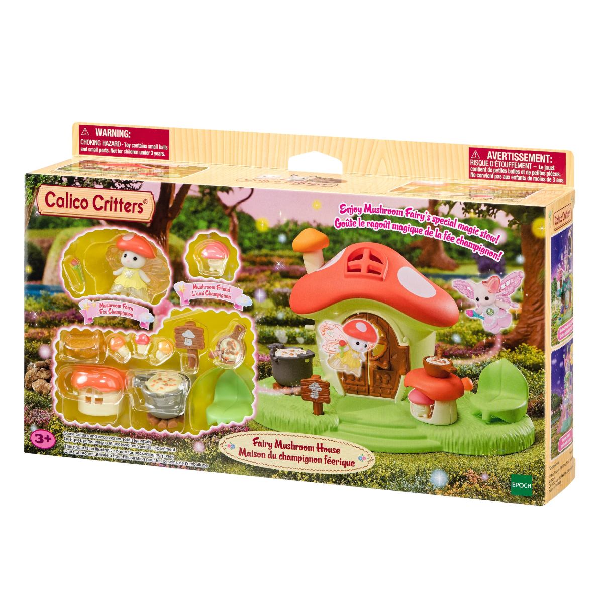Calico Critters - Fairy Mushroom House