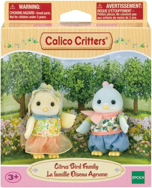 Calico Critters -  Citrus Bird Family