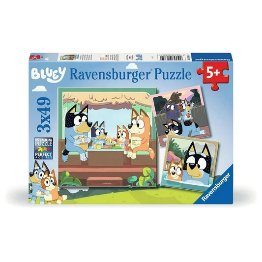Bluey's Adventures! 3 x 49pc