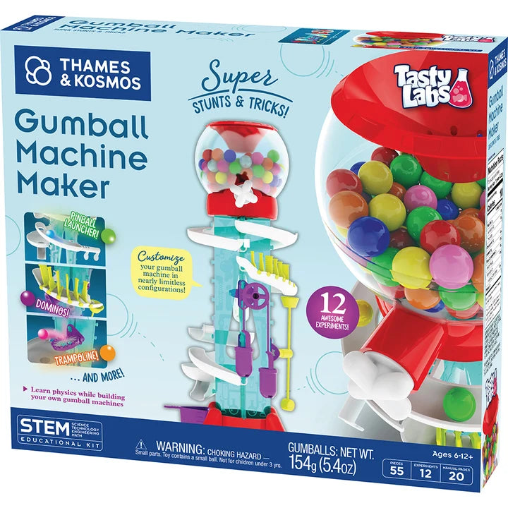 Tasty Labs: Gumball Machine Maker - Super Stunts & Tricks