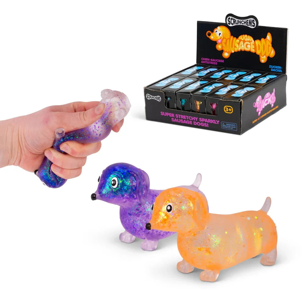 Scrunchems Sugar Sausage Dog Squishy