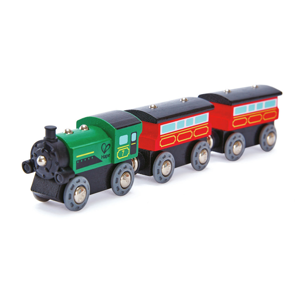 Hape Steam-Era Passenger Train Set