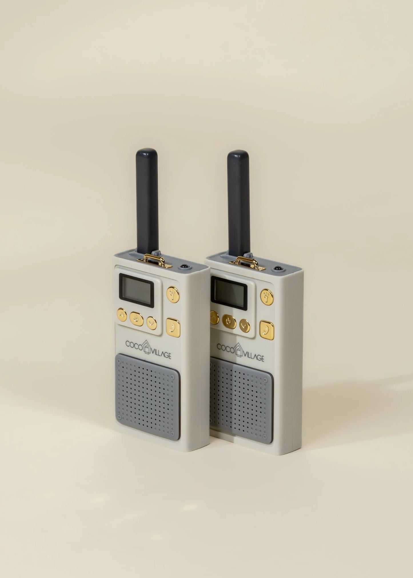 Coco Village Set of 2 Walkie Talkies - Beige