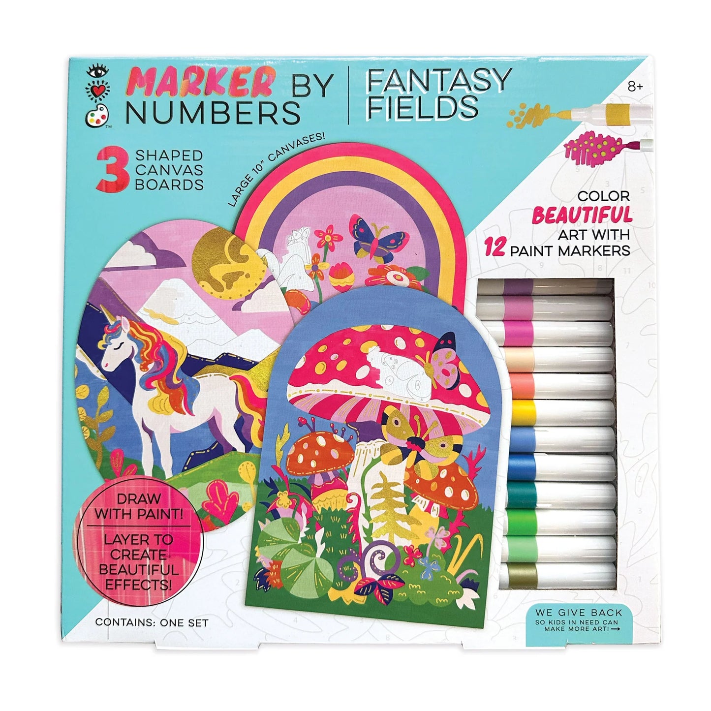 iHeartArt Marker by Numbers Fantasy Fields