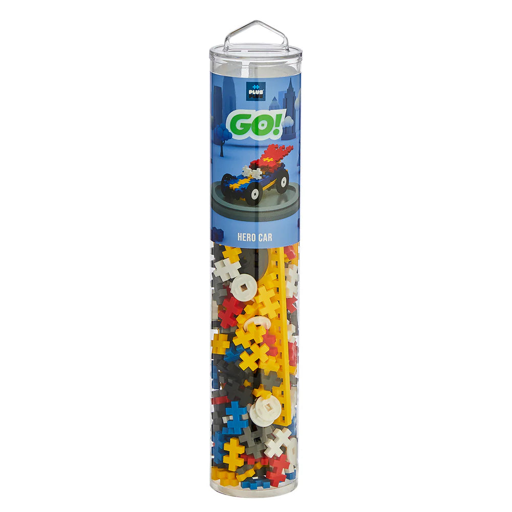 Plus Plus Big - TUBE GO - COLOR CARS HERO - 200pcs